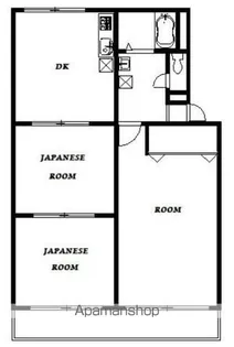 レジオン松戸【1階】の間取り