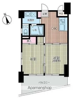 ファーストクラス東戸塚【7階】の間取り