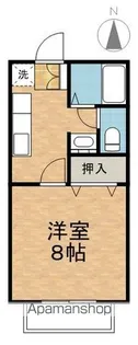 サンガーデンワカツキ A棟【1階】の間取り