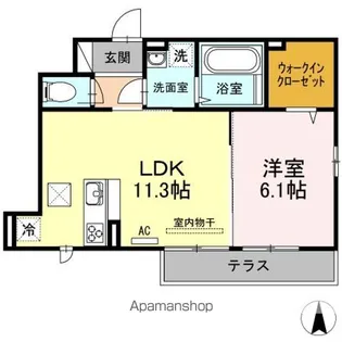アゼリア上鷺 G【1階】の間取り