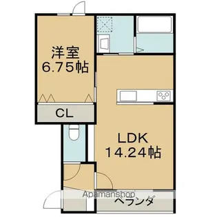 スピカⅠ【3階】の間取り