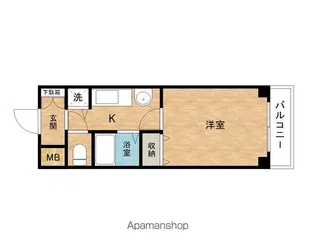 ライフポートモア【302号室】の間取り