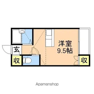 メゾン・シャトン【2階】の間取り