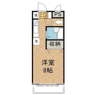 ラヴィ育良【1階】の間取り