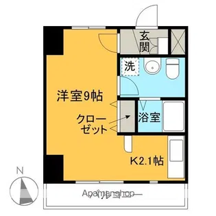 グリシーヌ響【7階】の間取り