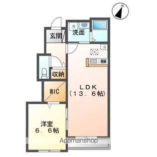フォレストT【1階】の間取り