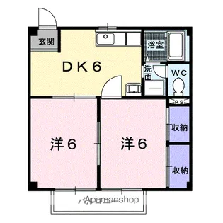 シティヒロ【2階】の間取り