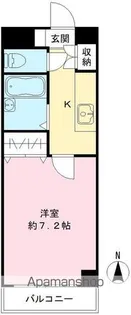 エクラ・ド・アージュ【203号室号室】の間取り