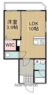 アマン【305号室】の間取り