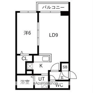 アストリア宮の森【2階】の間取り