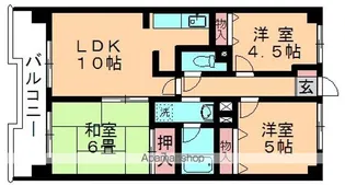 ファインビュー千葉【3階】の間取り