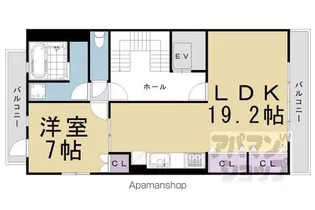 栄幸堂ビル【3F号室】の間取り