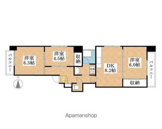 岩倉駅西ビル【4階】の間取り