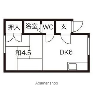マクセル2 100【203号室】の間取り