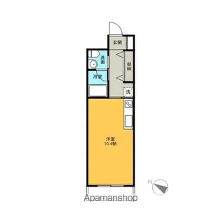 ビエナコート【3階】の間取り
