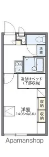レオパレスエクセレントイン【2階】の間取り