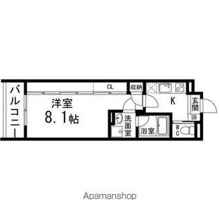 AL SOL泉中央【302号室】の間取り