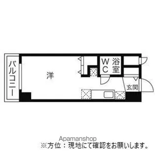 ラメール円山公園【5階】の間取り