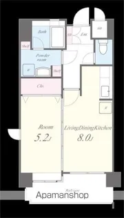 エクセレント東町【3階】の間取り