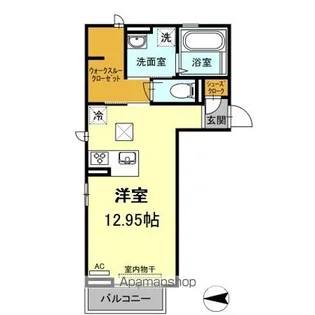 グリンセル新蔵【1階】の間取り