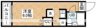 西部ハイツ平和公園【403号室】の間取り