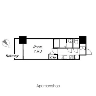 アドバンス名古屋モクシー【9階】の間取り