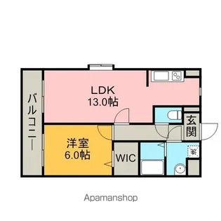 メルアステリア【2階】の間取り