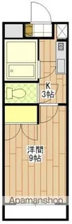 リュバンヴェール【4階】の間取り