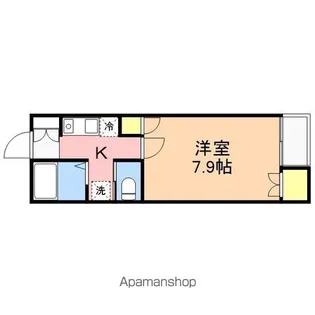 セジュール鐙【2階】の間取り