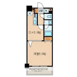 サンティール三鷹サウスウイング【4階】の間取り