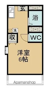 マンション朝倉【405号室】の間取り