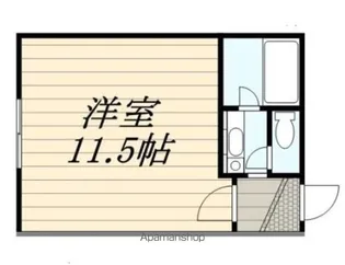 ラ・フルール神栖【106号室】の間取り