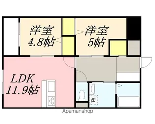 ヴェルデKITATERA【3階】の間取り