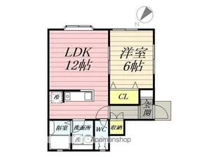 COMFY−K【1階】の間取り