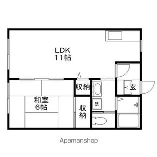 ライフステージ【105号室号室】の間取り