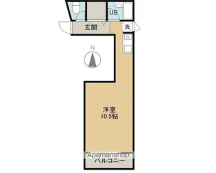 MフラッツⅢ【3階】の間取り