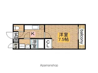 フジパレス浜寺ノースⅠ番館【103号室】の間取り