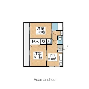 小林ビル【5階】の間取り