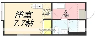 M&Mヒルズ花園【105号室】の間取り