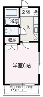 ベルグレイスⅡ【208号室】の間取り