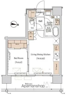 ブランシエスタ木場【5階】の間取り