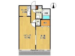 イセキ612【304号室】の間取り