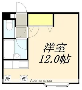 クレステージ宮前【408号室】の間取り