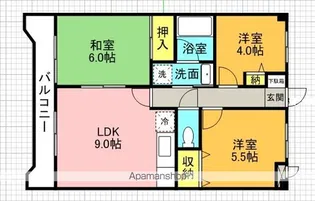 グランパレスNSK【2階】の間取り