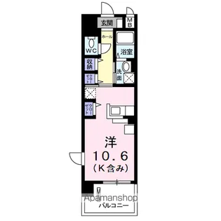 ブライト・ベルウッド【5階】の間取り