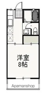 クライン・ブリュッケB【1階】の間取り