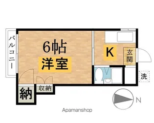 ケーアイハウス【2階】の間取り