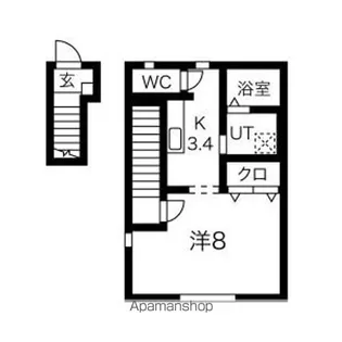 SUN PALACE北上 V【2階】の間取り