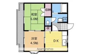 アークパレス【101号室】の間取り