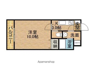 プレジールⅡ【4階】の間取り